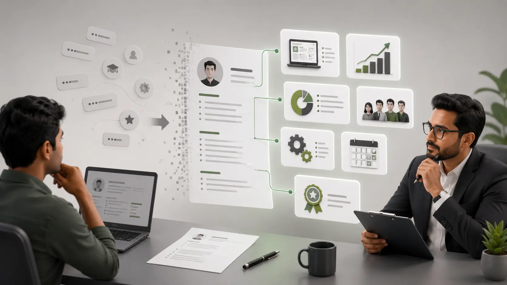 Editorial illustration for Keywords Are Not Enough: How to Show Evidence in Your CV.