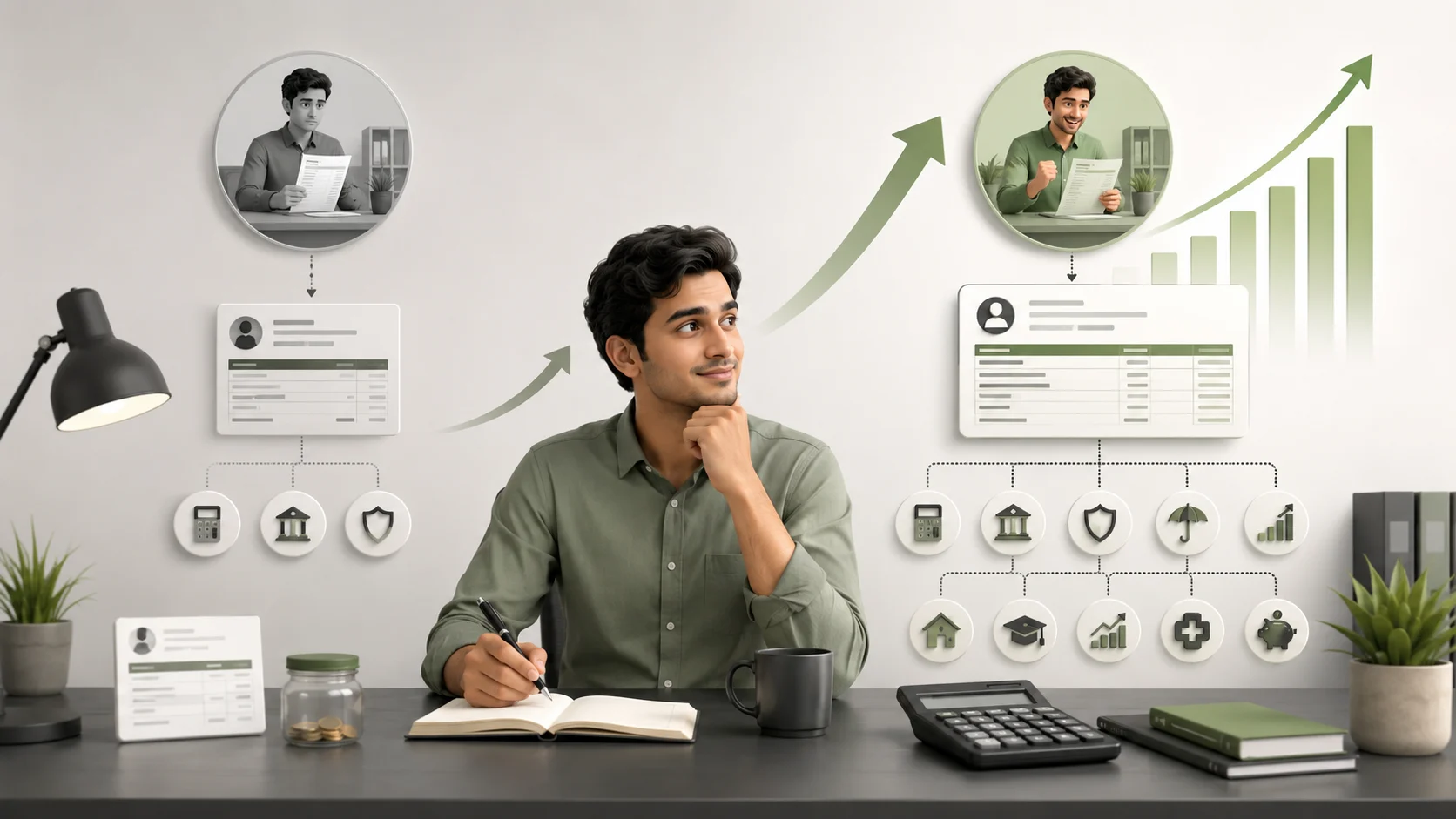 Editorial illustration for How a Salary Increment Can Change Your Annual Tax Planning.